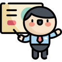 Explanation icon for key features 